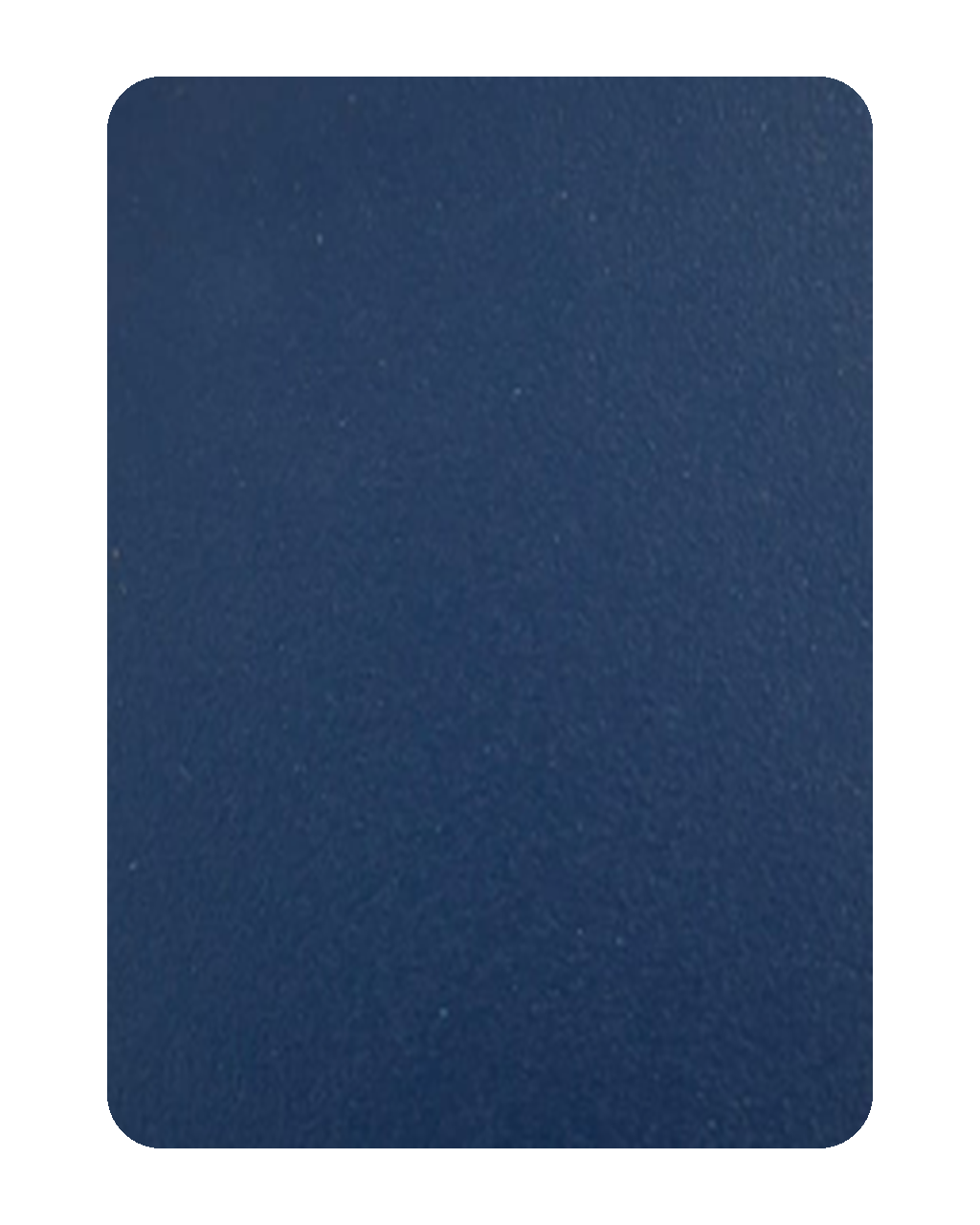 Amostra de pintura eletrostática Azul