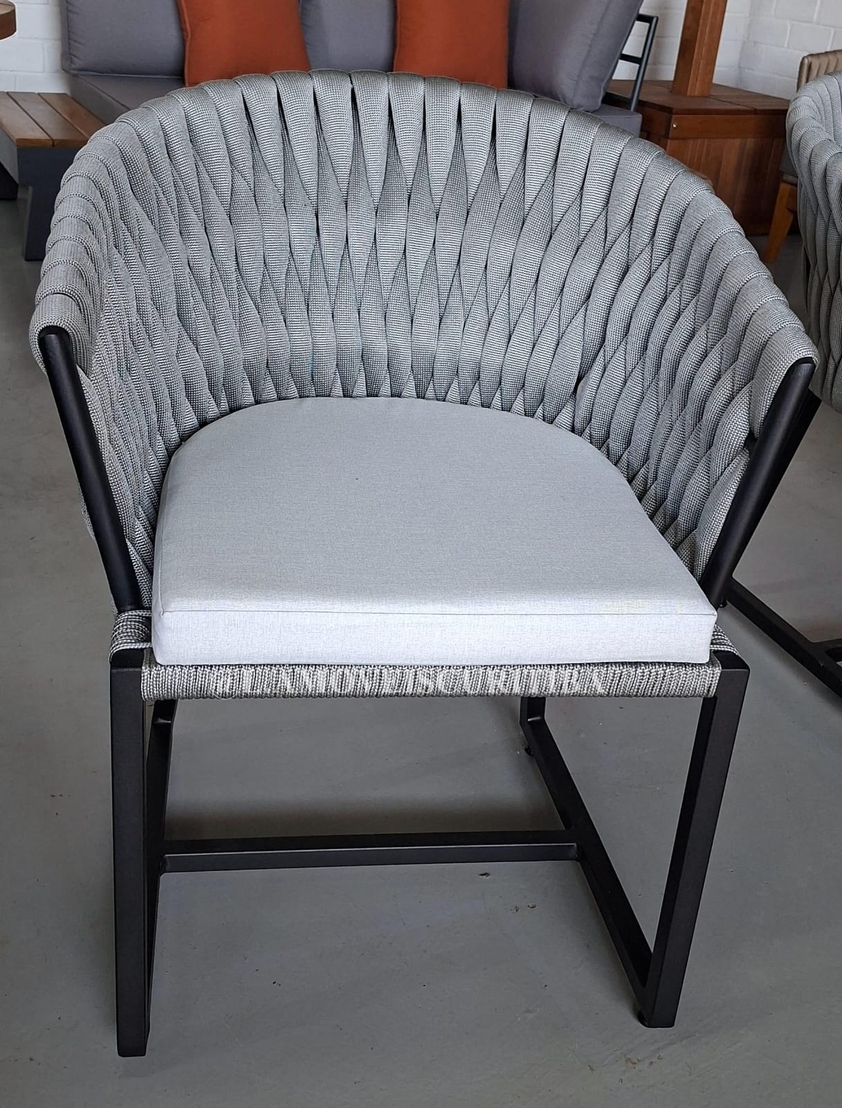 Estrutura de alumínio com pintura Preto