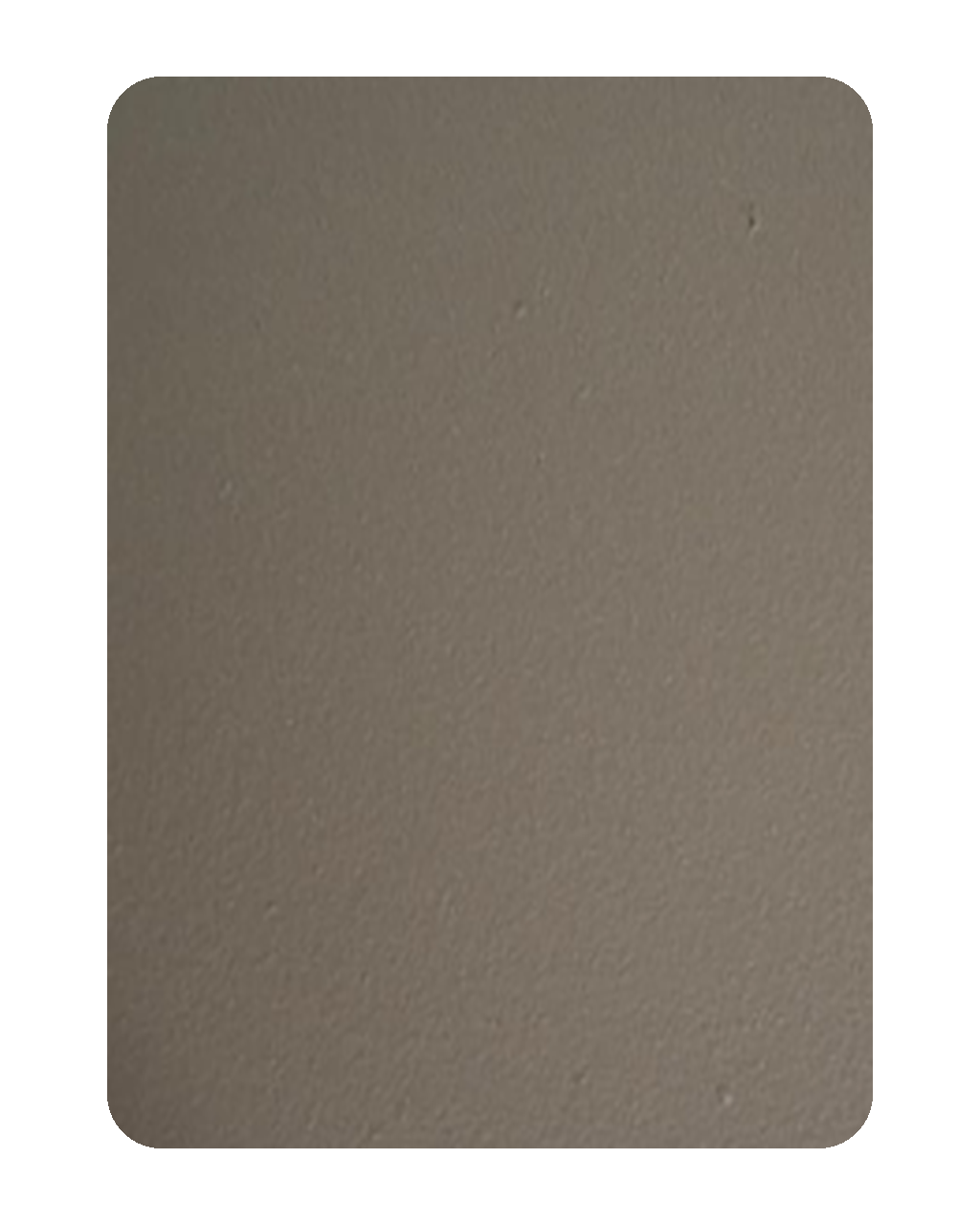 Amostra de pintura eletrostática Champanhe